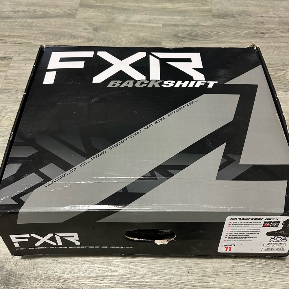 FXR Men Size 11 Snowmobile Boots Boa